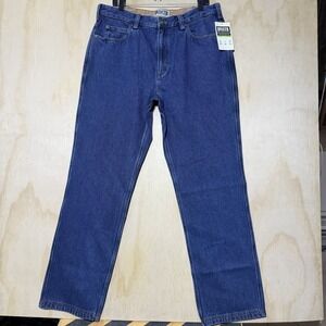 Duluth Trading Jeans Ballroom Relaxed Fit Jeans Mens 36x34 Blue Denim NWT